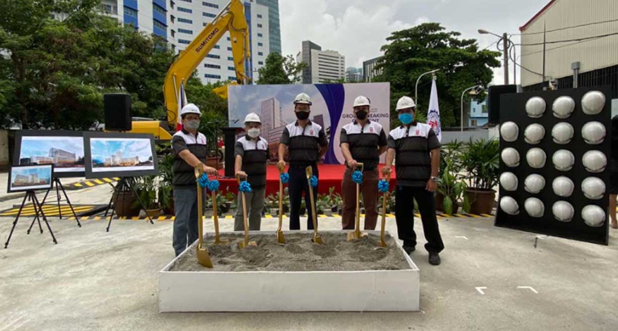 Ground Breaking of Offsite Support Facility  – St. Lukes Medical Center - Bonifacio Global City