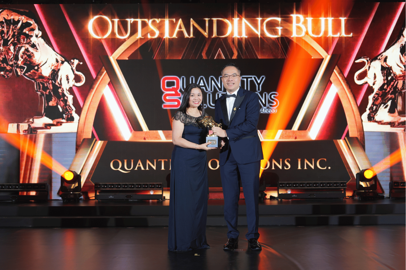 Quantity Solutions Inc. receives Outstanding Bull Award at the Golden Bull Awards 2025