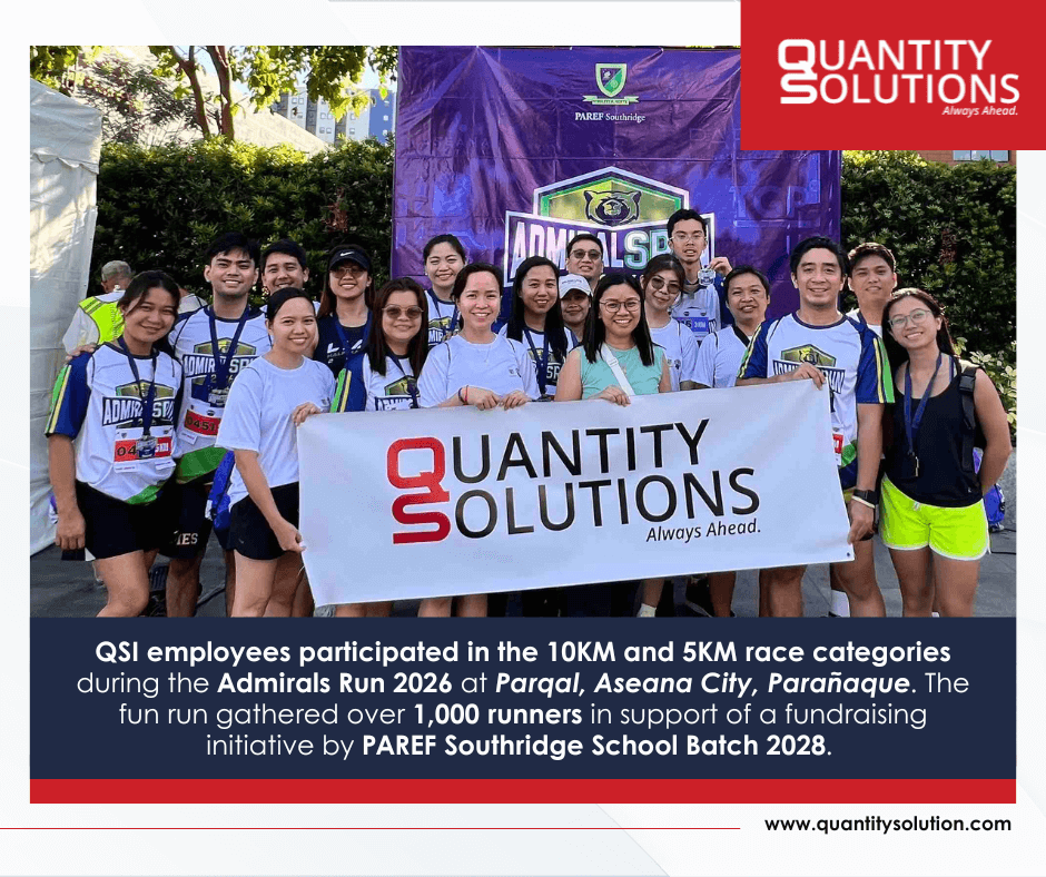 QSI Joins Admirals Run 2026 Fun Run for a Cause in Parqal, Parañaque