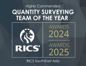 Royal Institution of Chartered Surveyors (RICS) Quantity Surveying Team of the Year 
for 2024 & 2025 