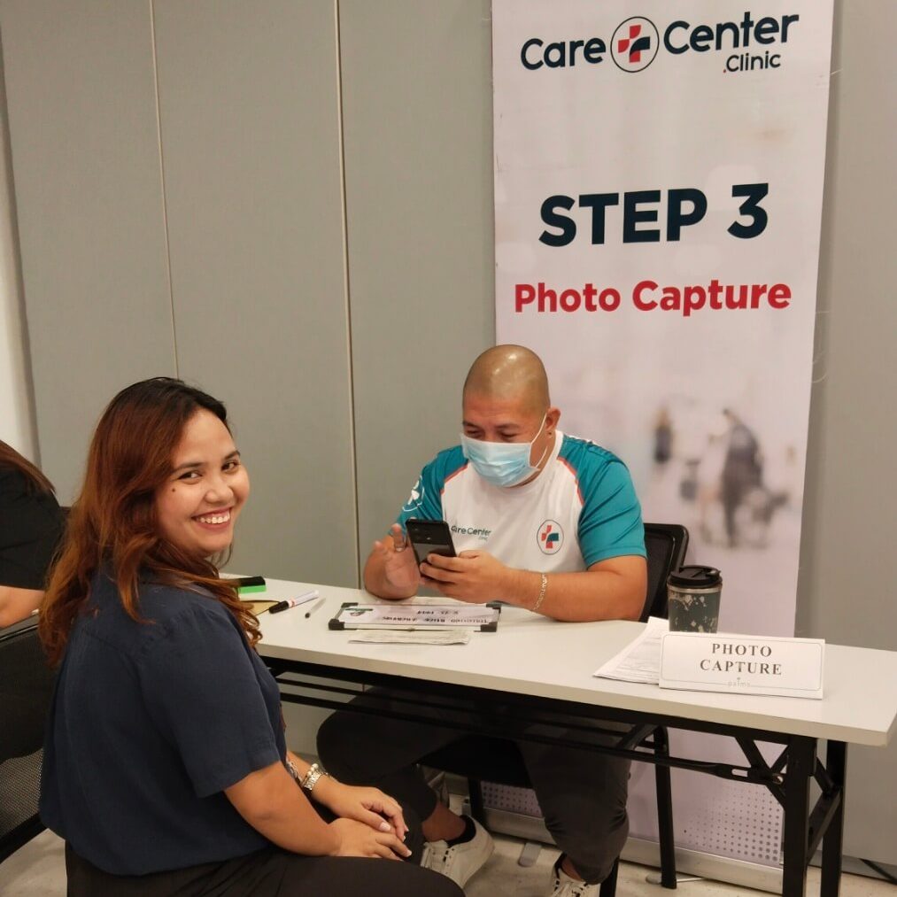 QSI employees during PhilHealth Yakap consultation